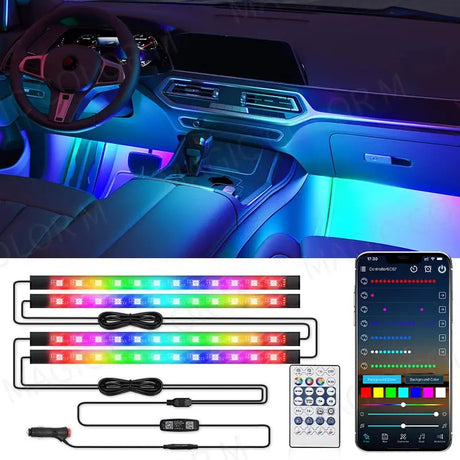 car interior led strip light