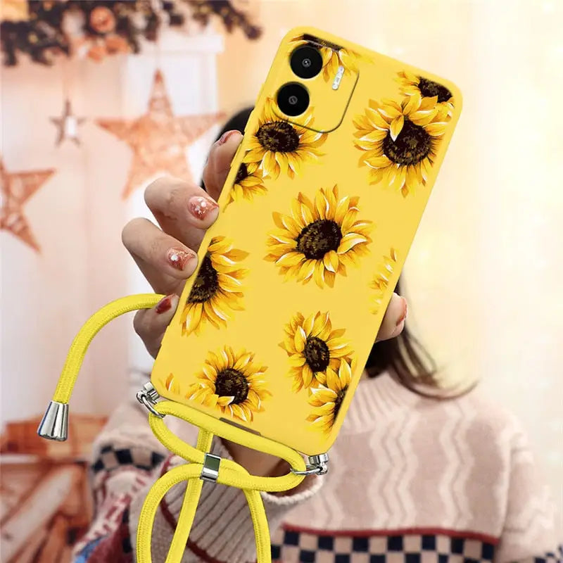 sunflower phone case
