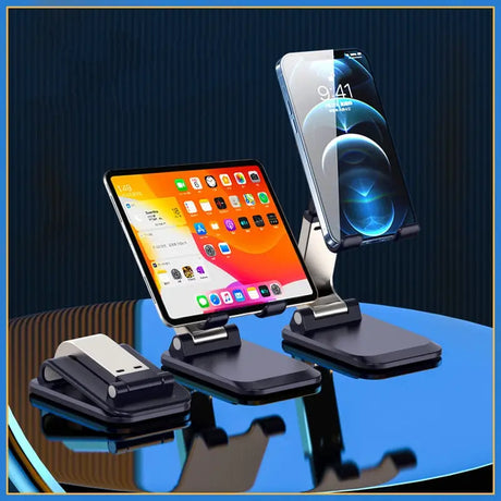 a tablet and a smartphone on a table