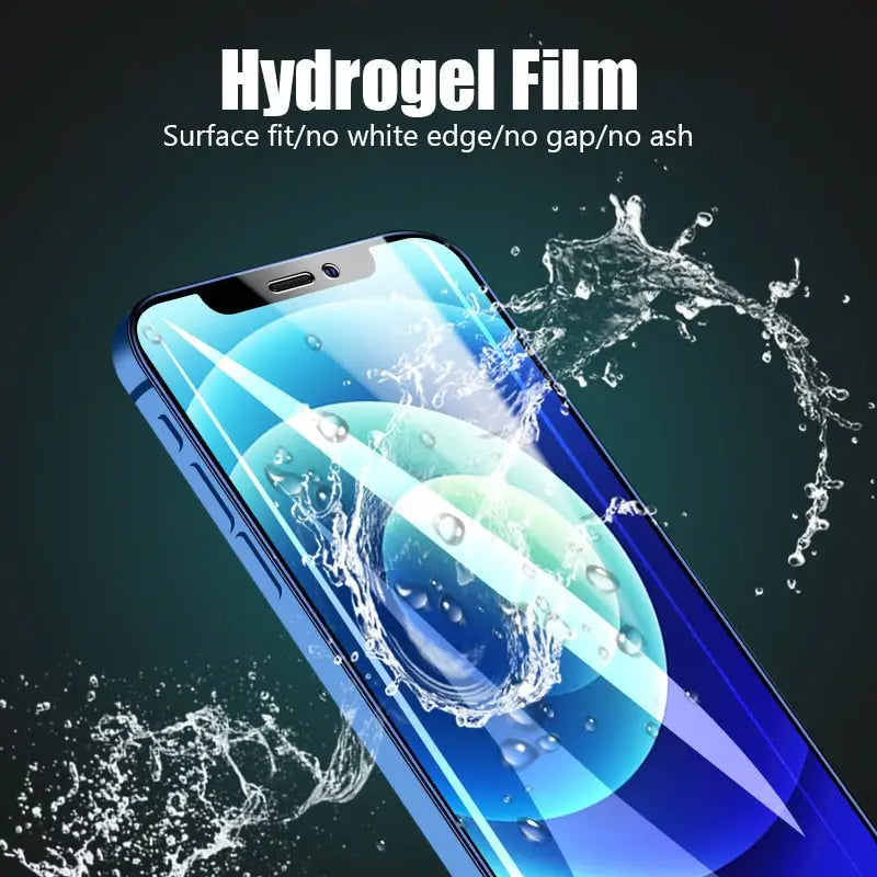 hydro full cover tempered screen protector for iphone x
