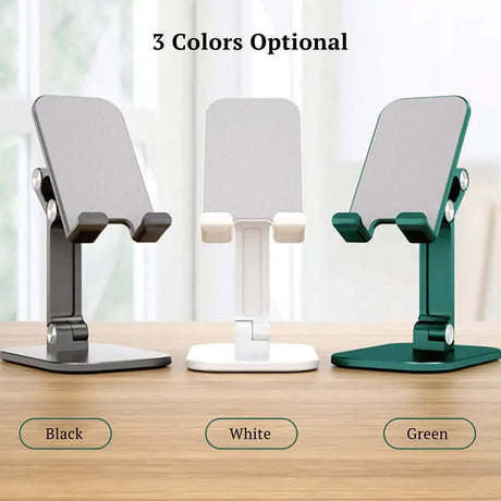the three different positions of the desk stand