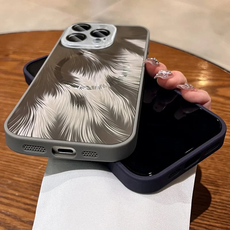 Two smartphone cases.