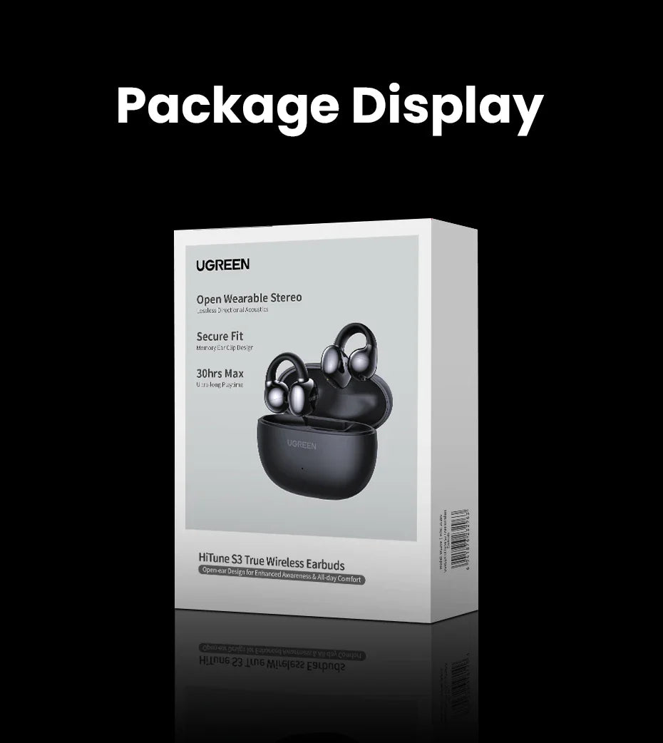 Ugreen HiTune S3 true wireless earbuds packaging.