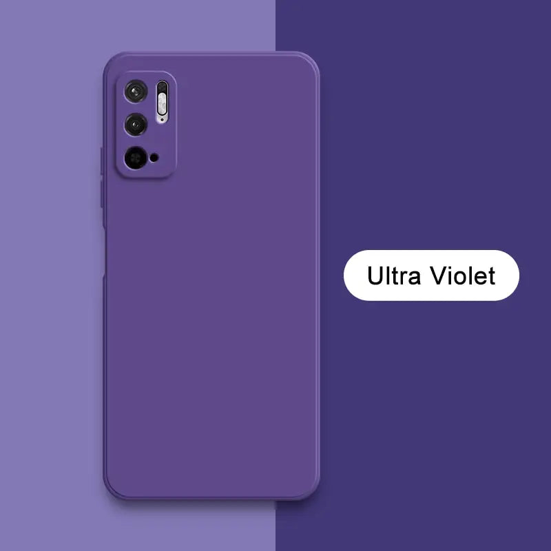 the purple iphone case is shown with the text ultra violet