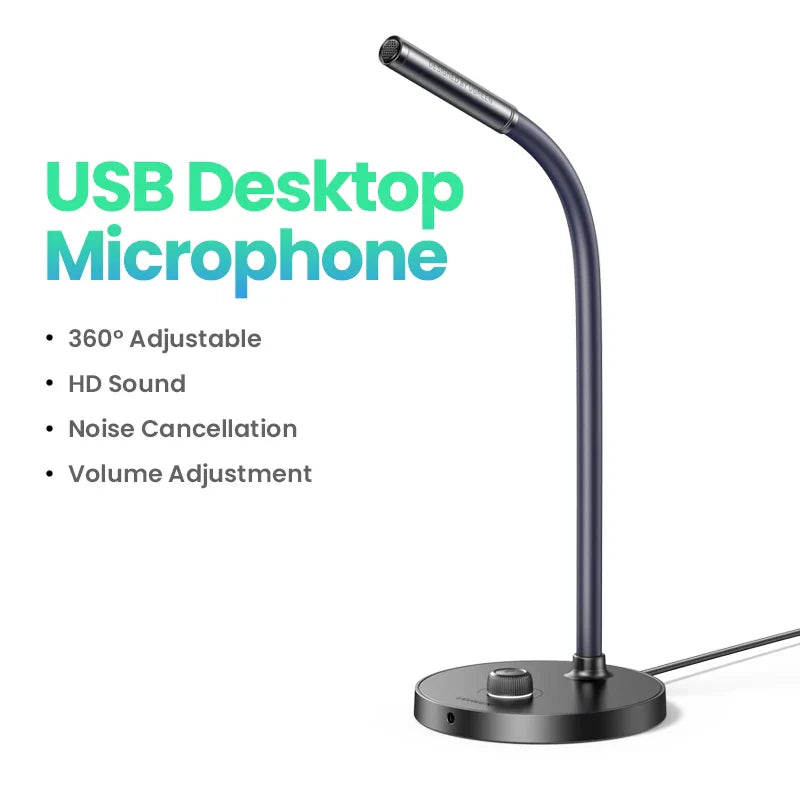 USB desktop microphone.