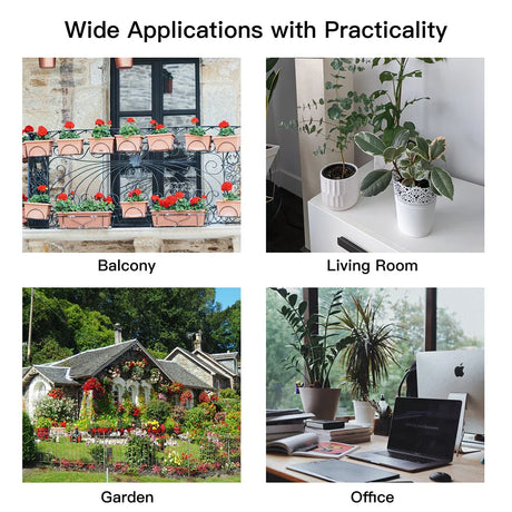 Versatile plant display applications.