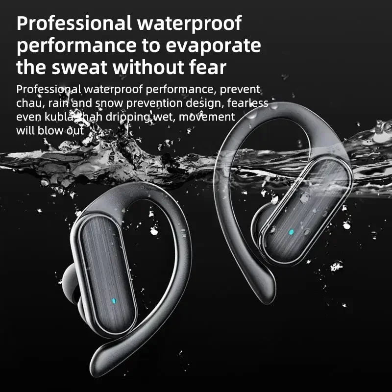 Waterproof sports earbuds.