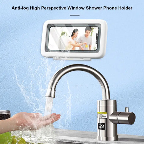 a person is washing their hands in a sink