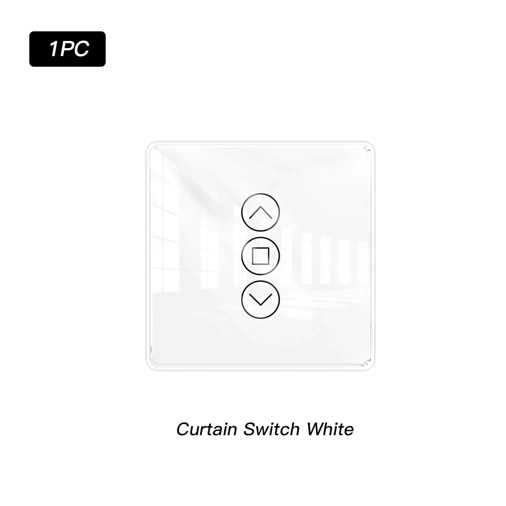 White curtain switch.