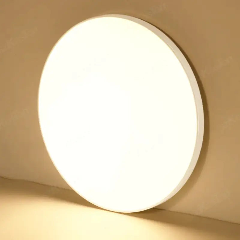 A white light on the wall