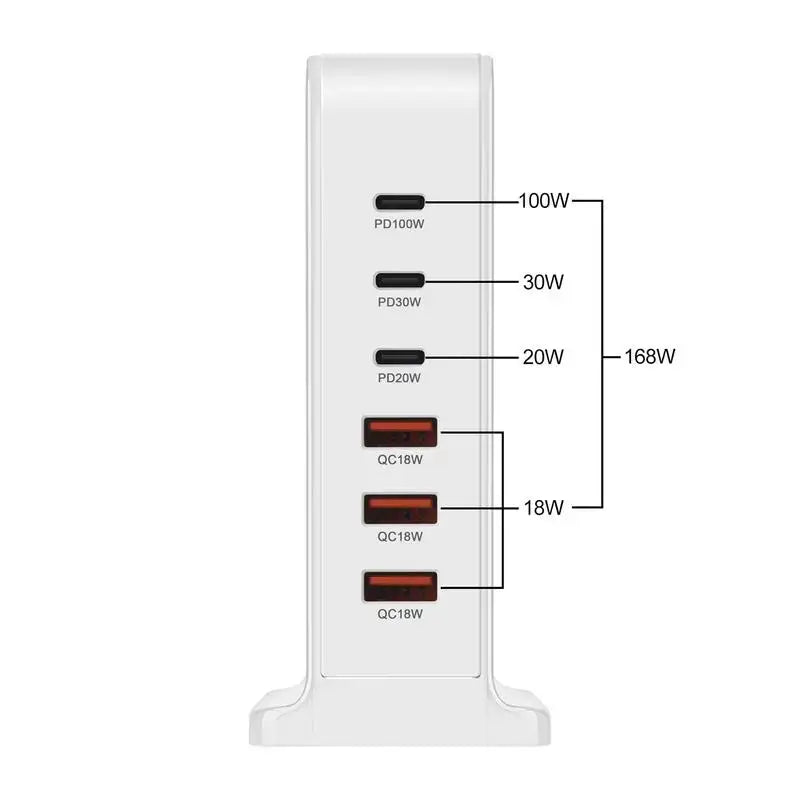 The white power strip with three outlets and two outlets