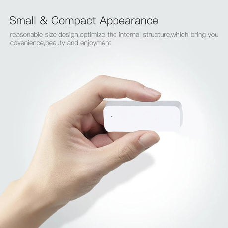 Small white rectangular device.