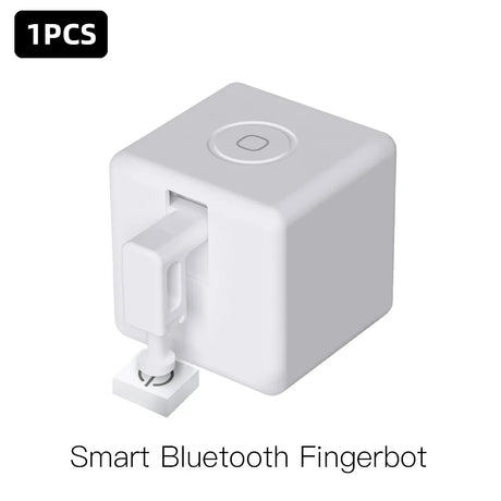 White smart fingerbot.