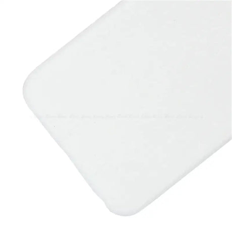 A white square paper sheet with a white background