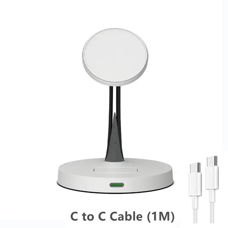 A white table top with a mirror and a pen