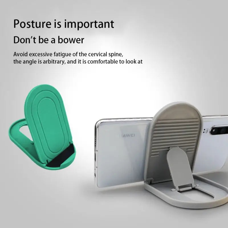a phone and a cell phone holder