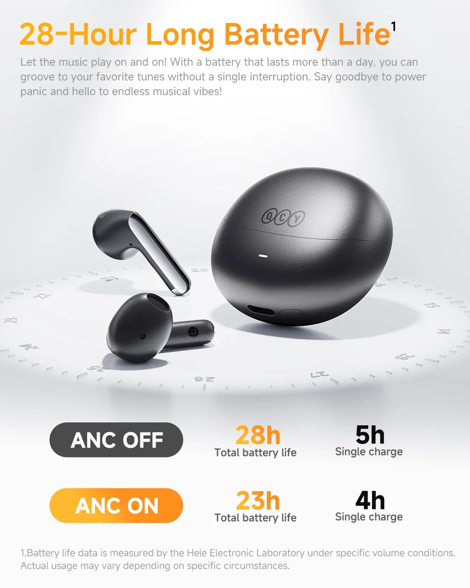 Wireless earbuds and charging case.