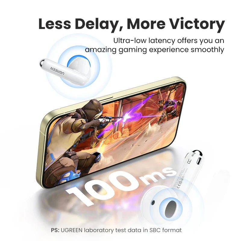 Wireless gaming earbuds.