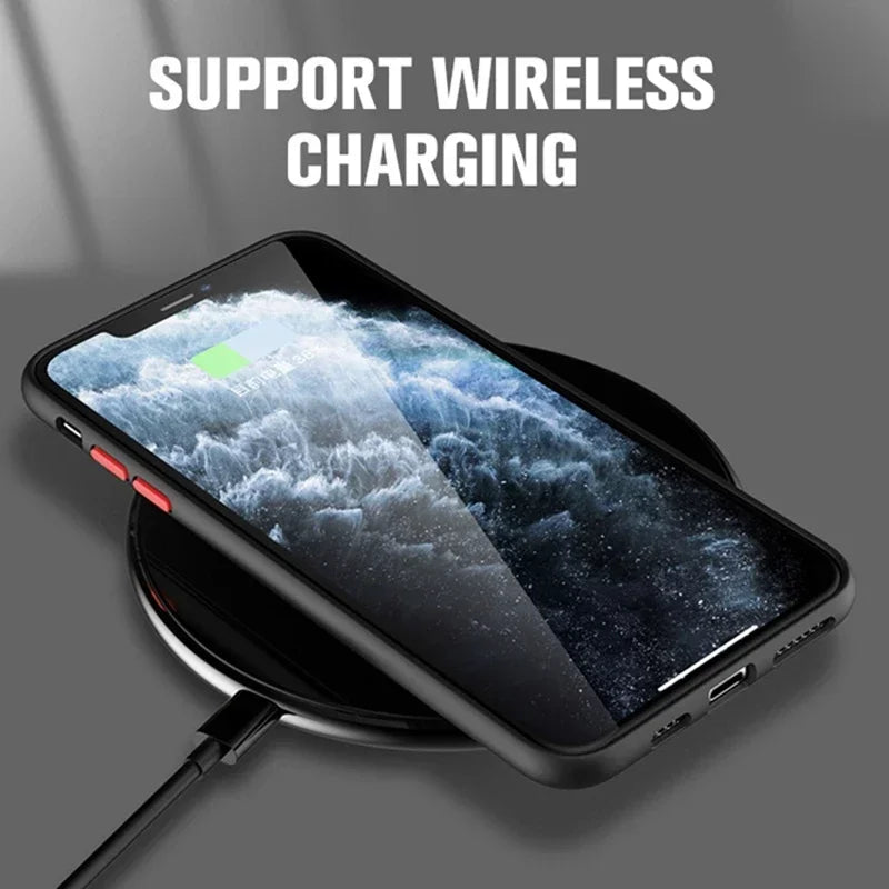 Wireless charging smartphone.