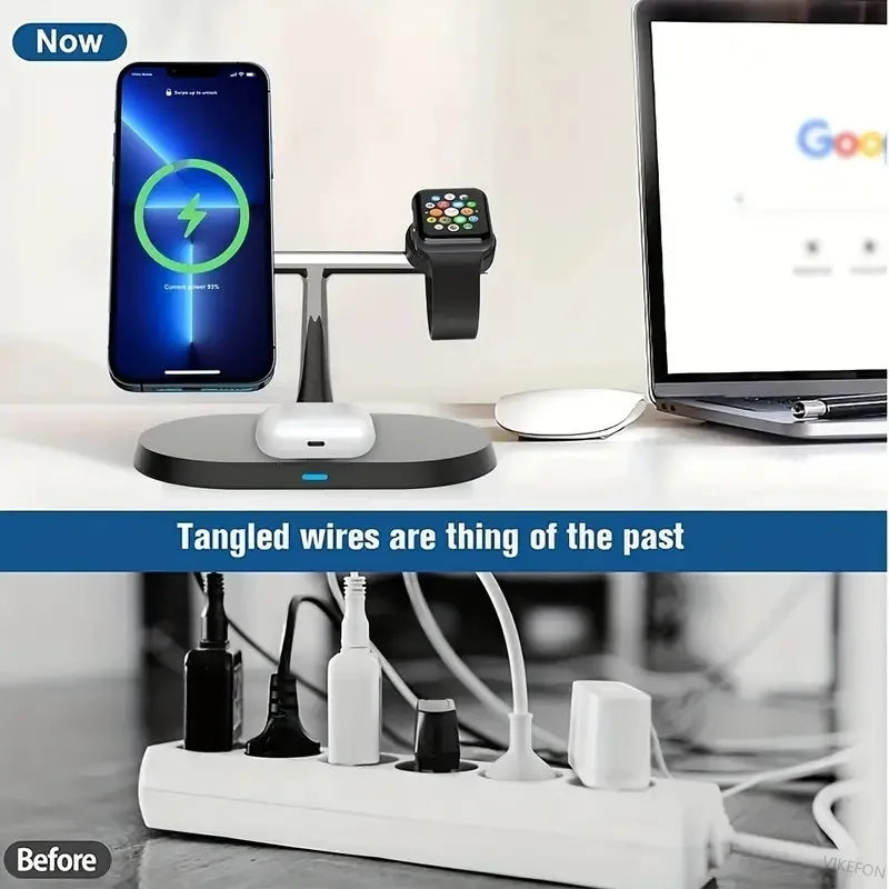 Wireless charging station.