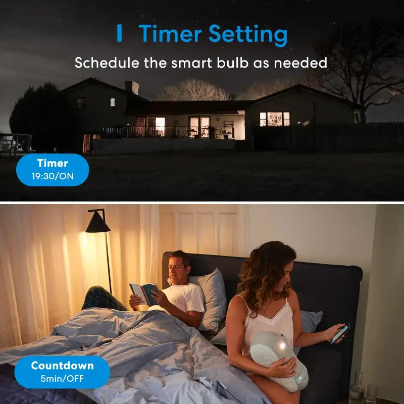 A woman sitting on a bed with a remote control device