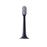 a black and white electric tooth brush