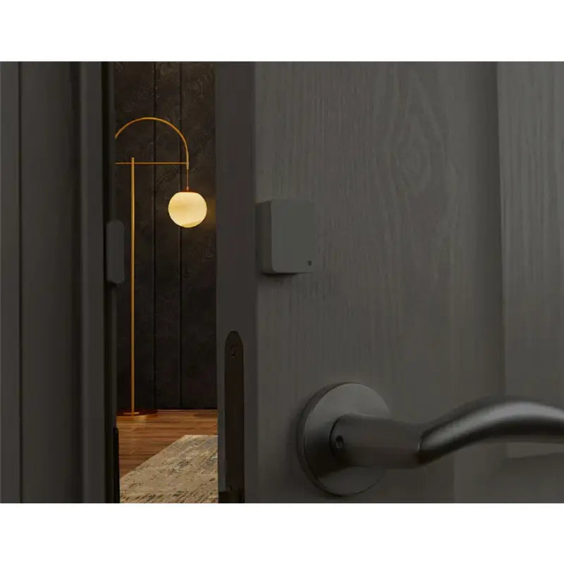 the door handle is shown in brass