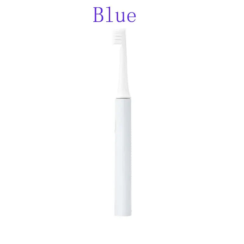 a white toothbrush with the words b i e