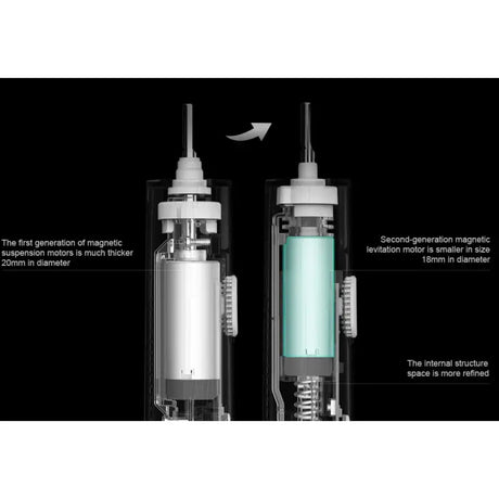 the product features a glass bottle with a metal cap and a metal cap