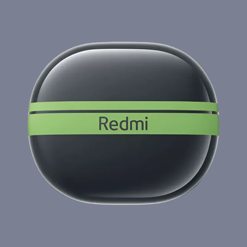 the redi wireless earphones are available in black and green