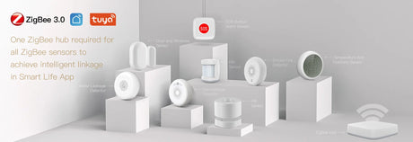 ZigBee smart home sensors.