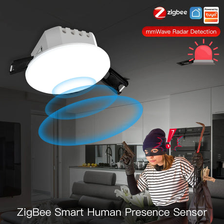 ZigBee smart human presence sensor.