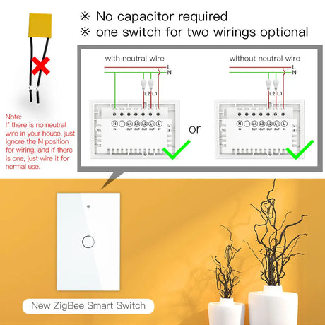 New ZigBee smart switch wiring diagrams.