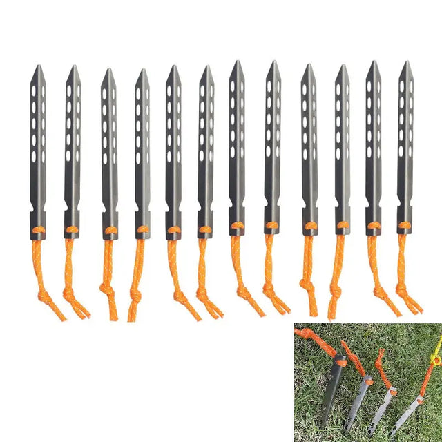 6 pcs knife set with orange handle