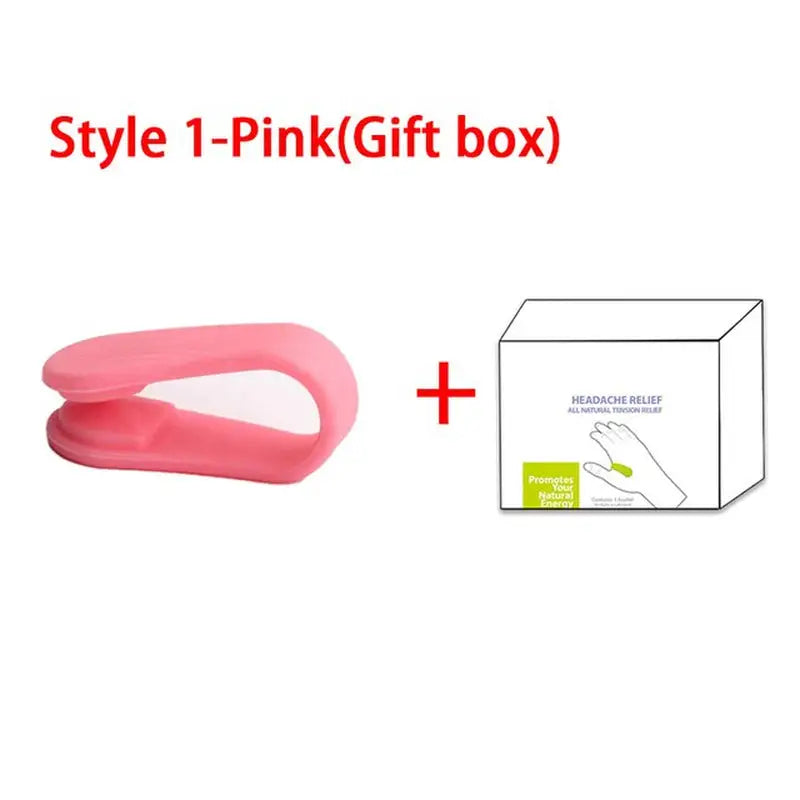 a pink plastic eyelashe with a box