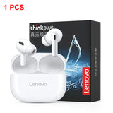lenovo tws - 01 wireless earphone with mic and charging box