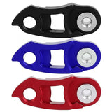 a pair of red, white and blue bicycle pedals