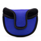 the blue mesh dog carrier