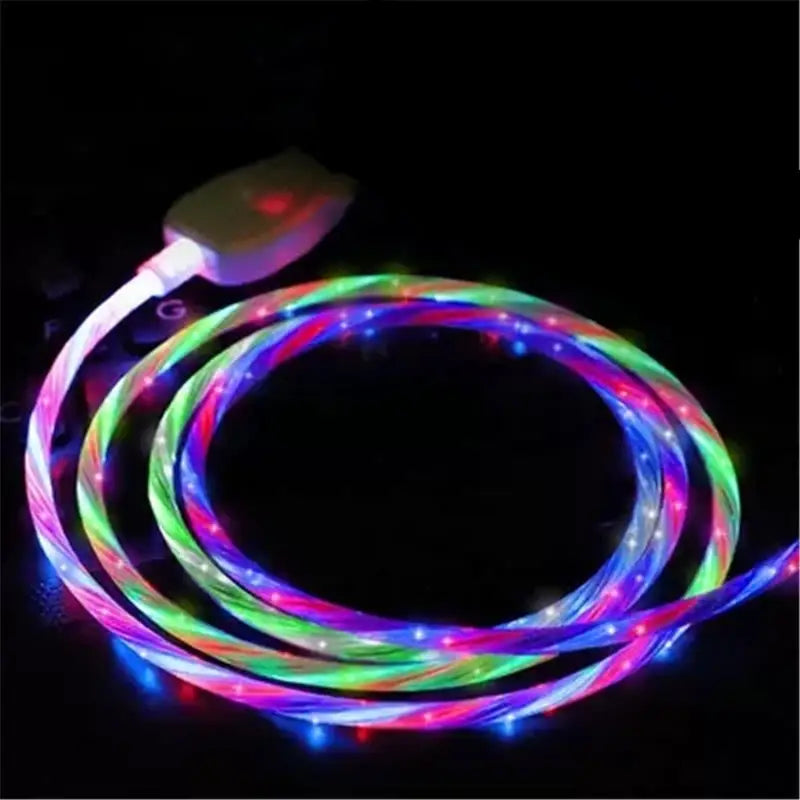 led rope light up the night