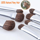 10pcs / set makeup brushes set with case