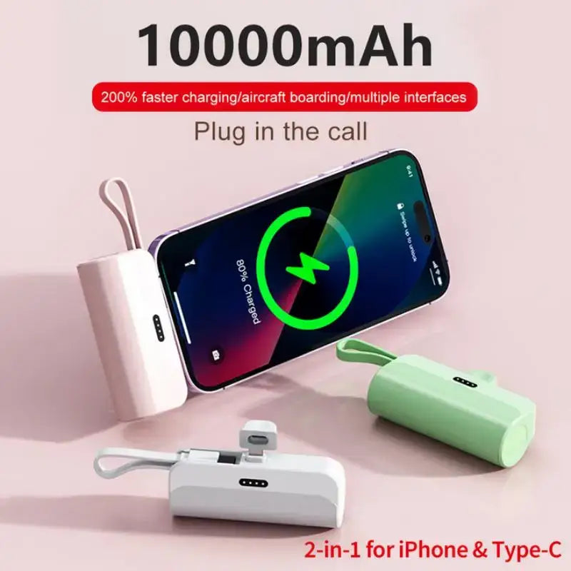 10000mahl power bank for iphone