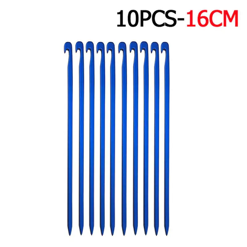 10 pcs blue plastic pencils