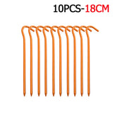 10pcs / lot orange plastic straws for garden planter