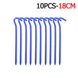 10pcs / lot blue plastic nail tip nail holder holder for nail polishing