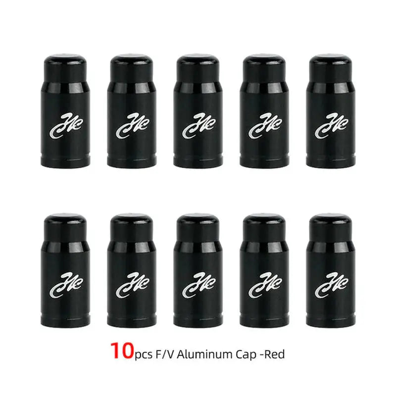 10 pcs black aluminum cap for the e - one e - one e - one e - one e -