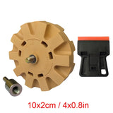 10x4x8mm plastic wheel for electric motor