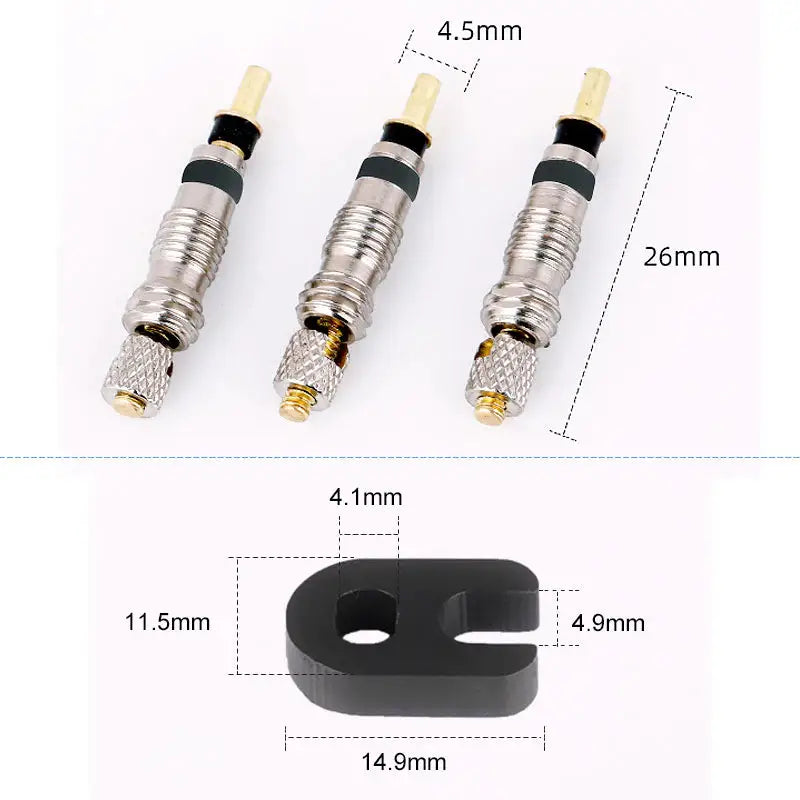 3 pcs black plastic cable connectors for tv cable