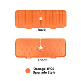 two orange plastic trays with a star on the top and a star on the bottom