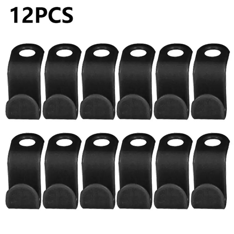 12 pcs black plastic door stoppers for closet closet closet closet closet door handles