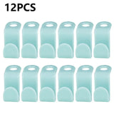 12 pcs plastic clothes hangers for clothes, clothes, and other items